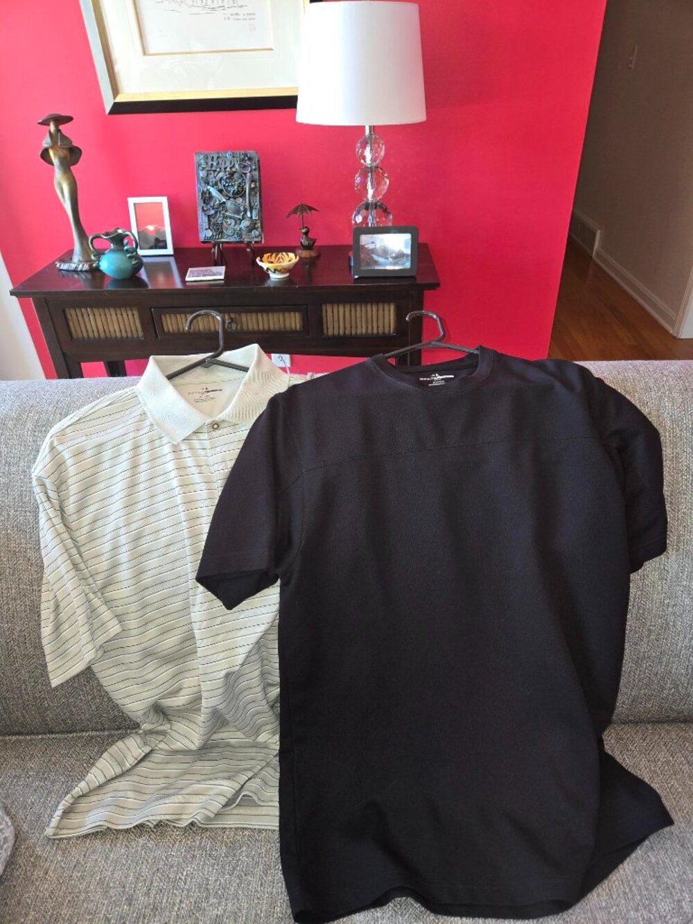 2 Grand Slam golf shirts - XL - 1 tee and 1 polo